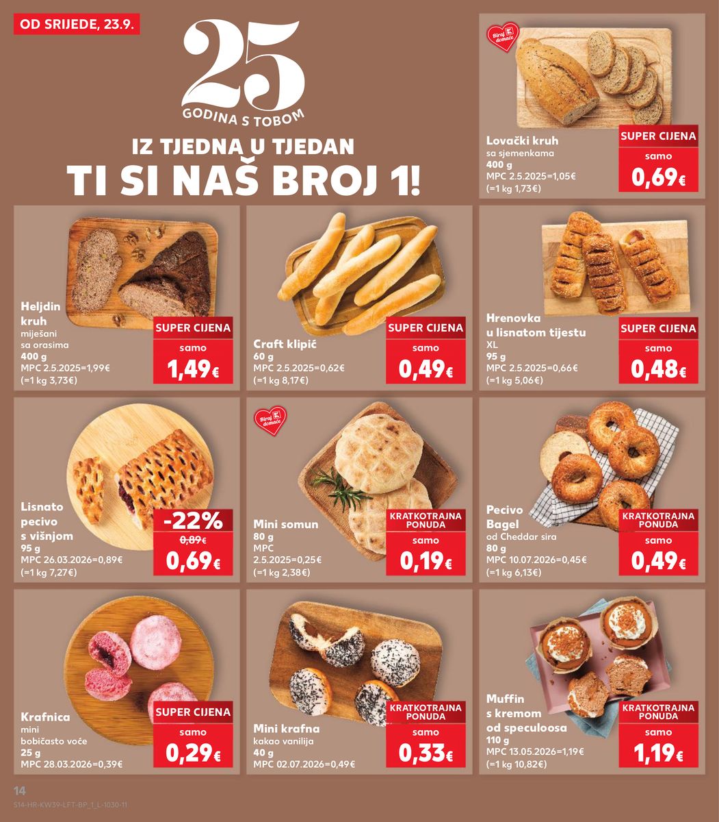 Kaufland catalog page 14 — 2026-09-23 to 2026-09-29