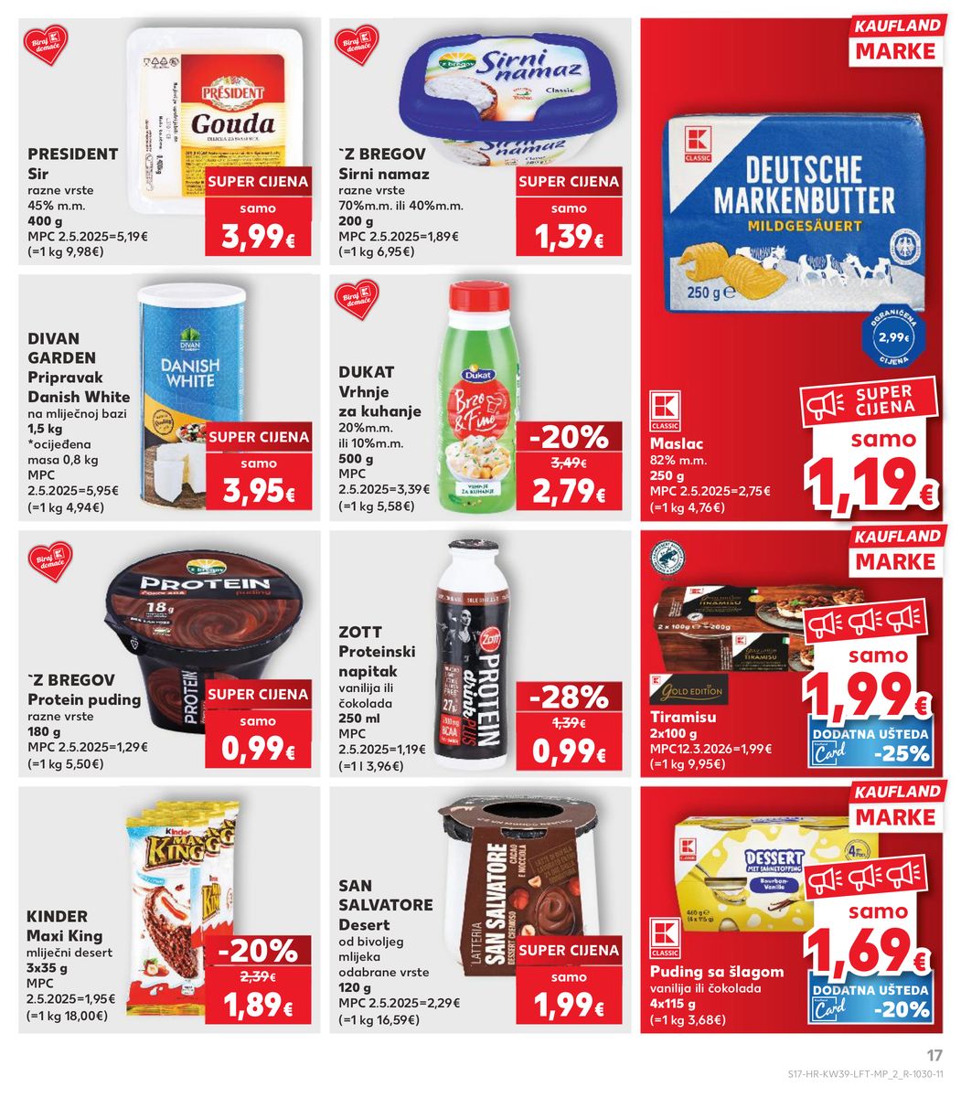 Kaufland catalog page 17 — 2026-09-23 to 2026-09-29