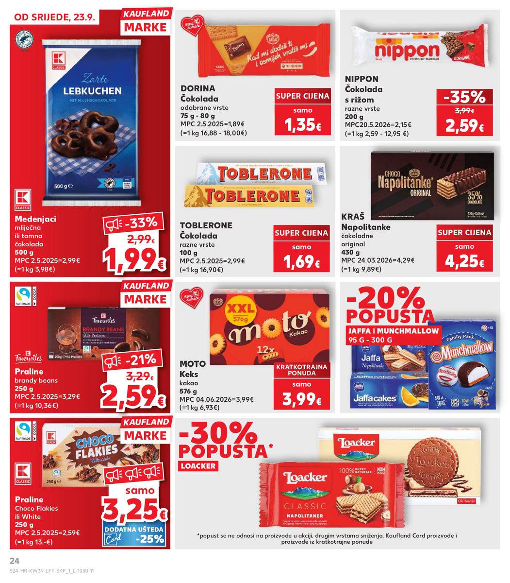 Kaufland catalog page 24 — 2026-09-23 to 2026-09-29