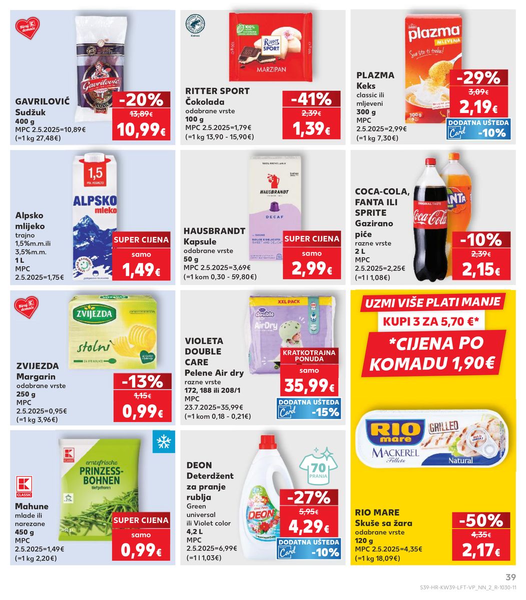 Kaufland catalog page 39 — 2026-09-23 to 2026-09-29