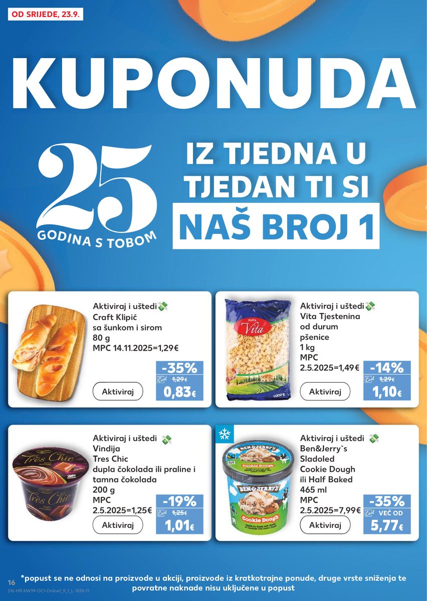 Kaufland catalog page 16 — 2026-09-23 to 2026-09-29
