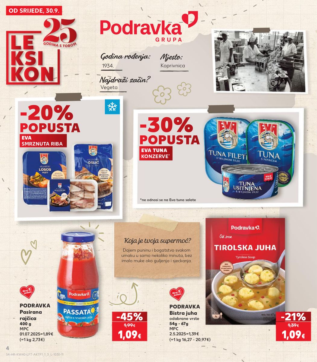 Kaufland catalog page 4 — 2026-09-30 to 2026-10-06