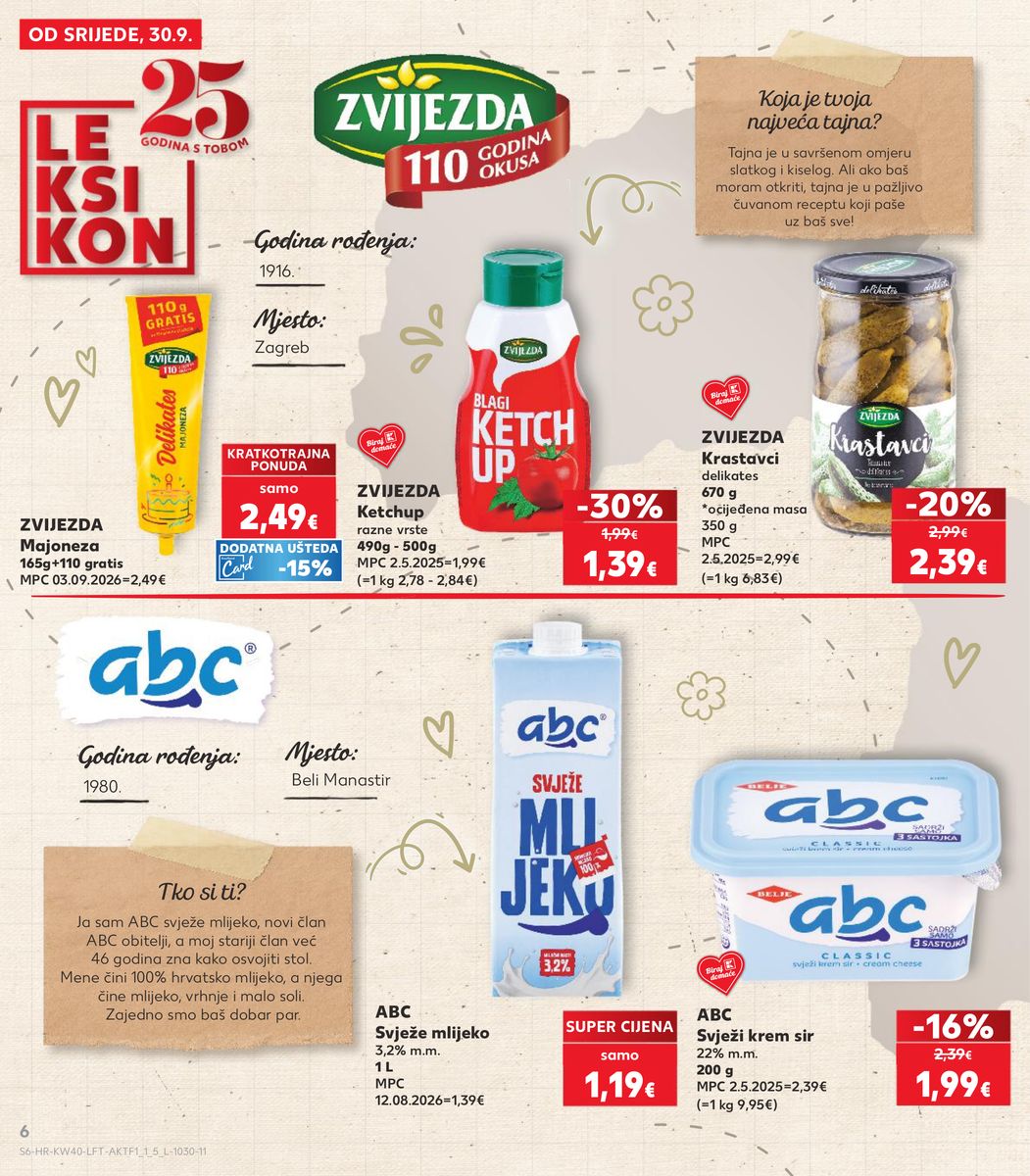 Kaufland catalog page 6 — 2026-09-30 to 2026-10-06