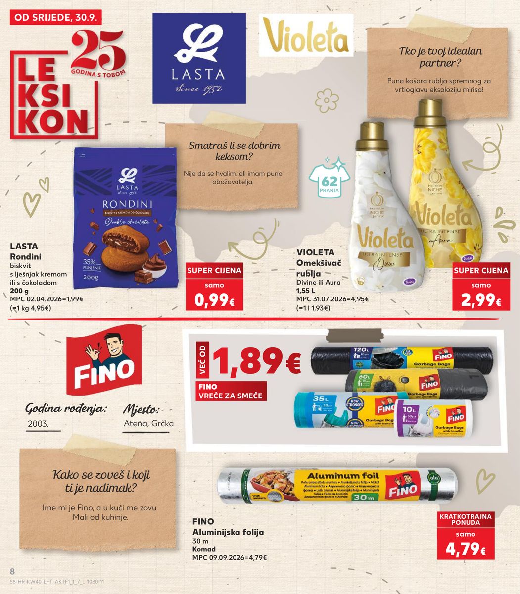 Kaufland catalog page 8 — 2026-09-30 to 2026-10-06