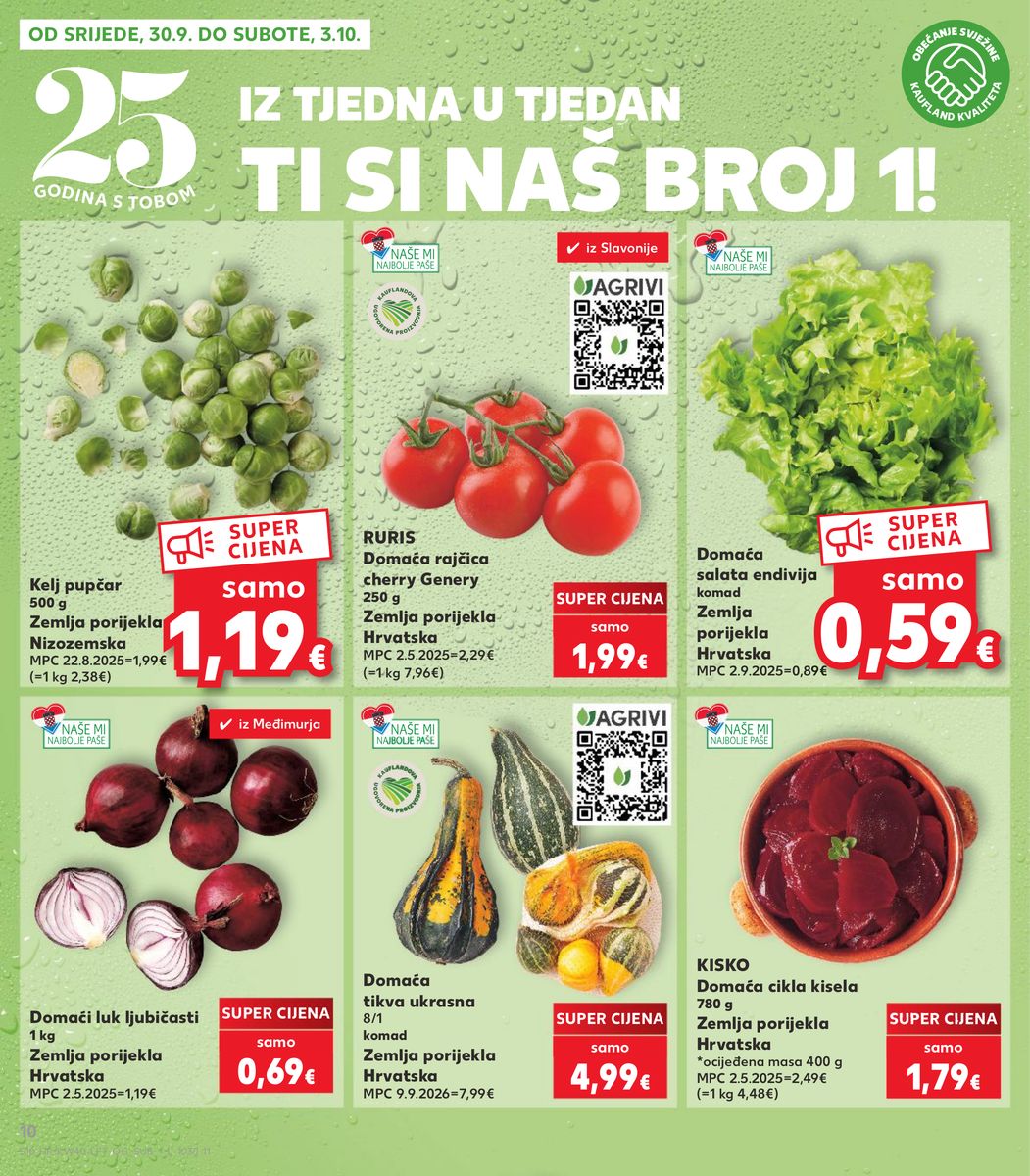Kaufland catalog page 10 — 2026-09-30 to 2026-10-06