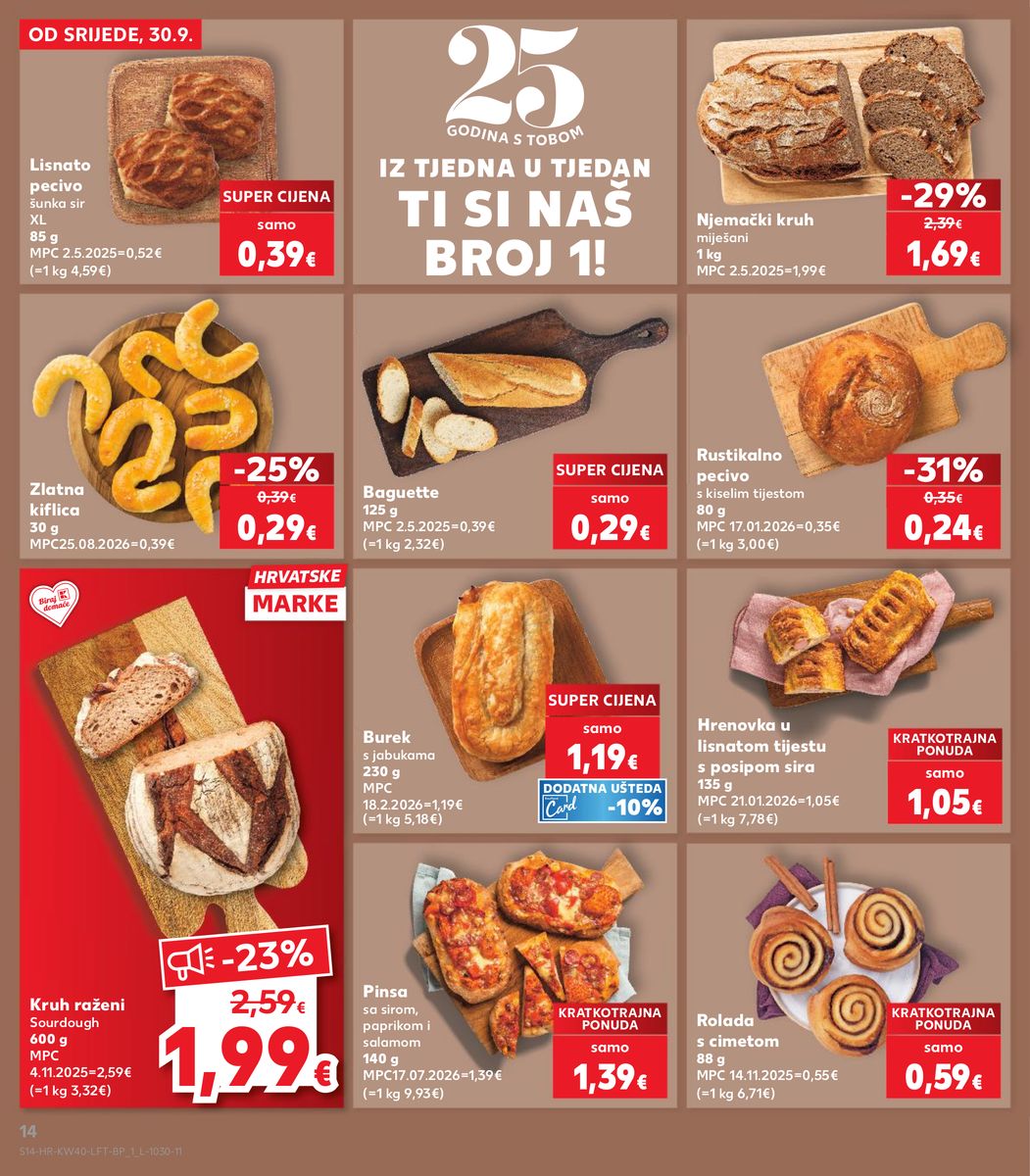 Kaufland catalog page 14 — 2026-09-30 to 2026-10-06