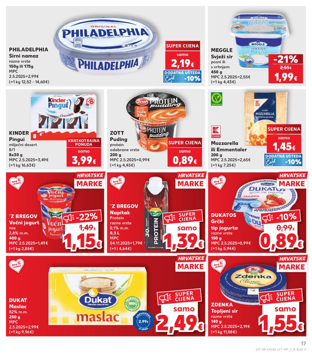 Kaufland catalog page 17 — 2026-09-30 to 2026-10-06
