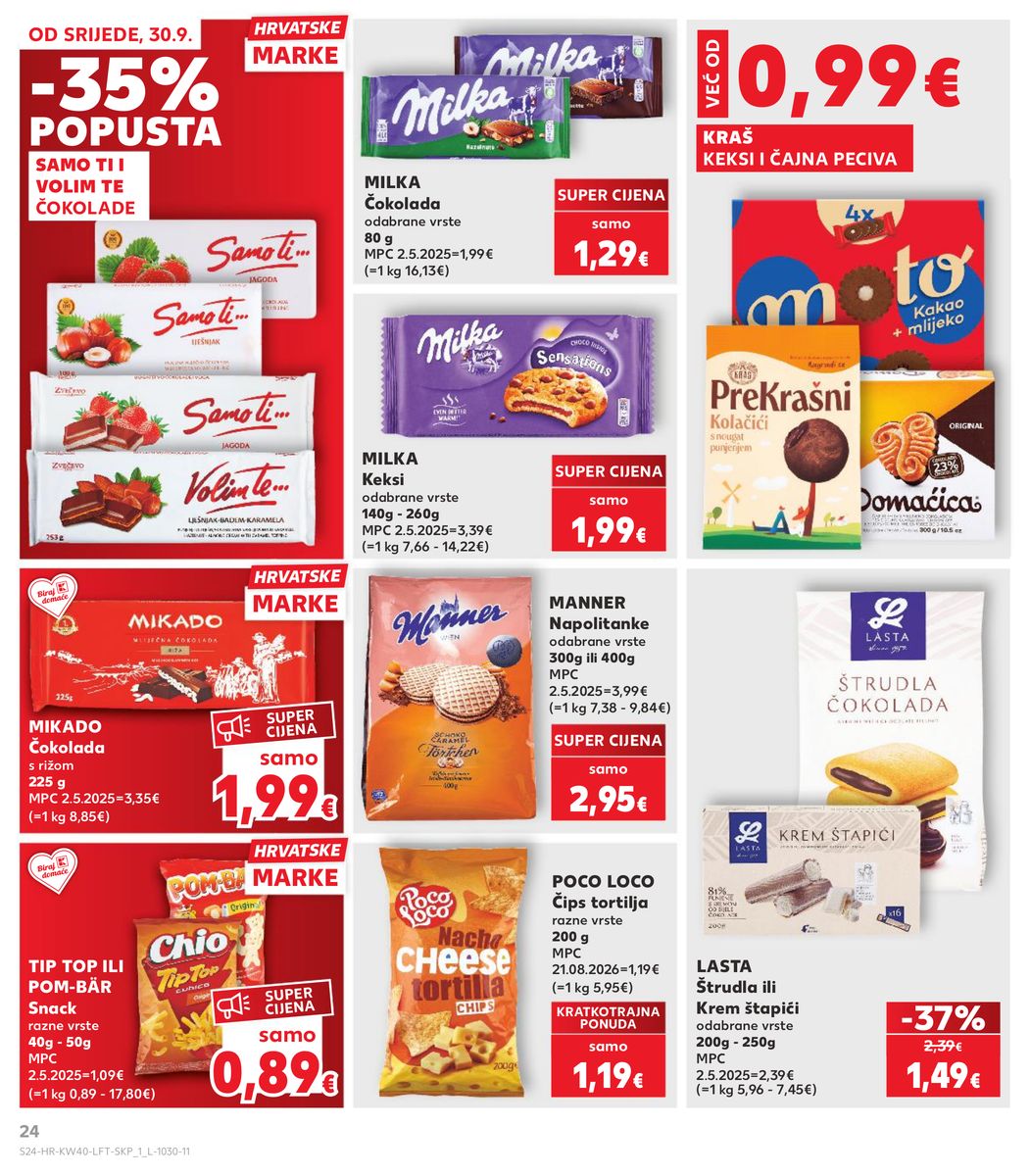Kaufland catalog page 24 — 2026-09-30 to 2026-10-06