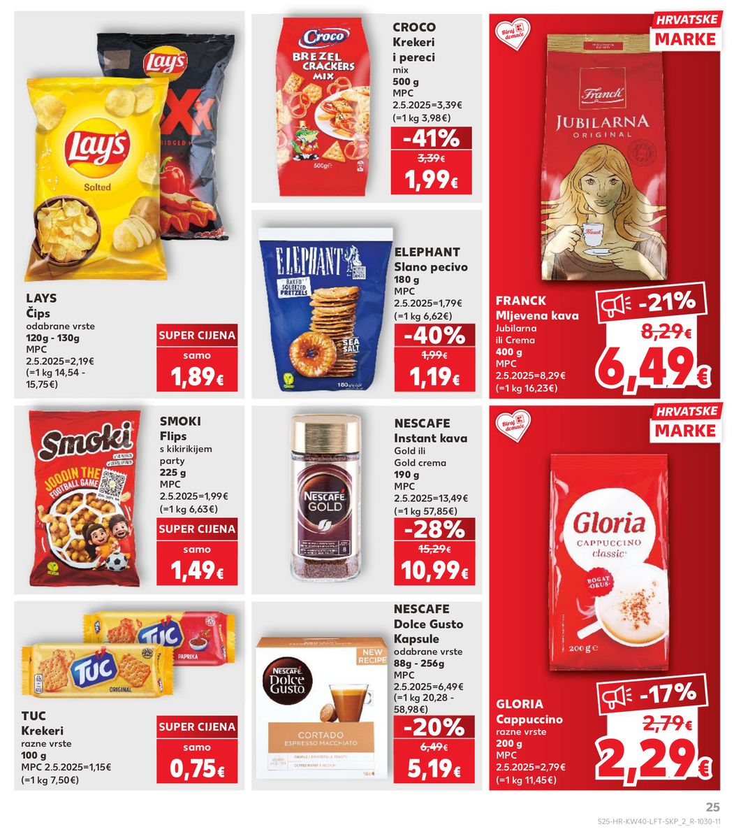 Kaufland catalog page 25 — 2026-09-30 to 2026-10-06