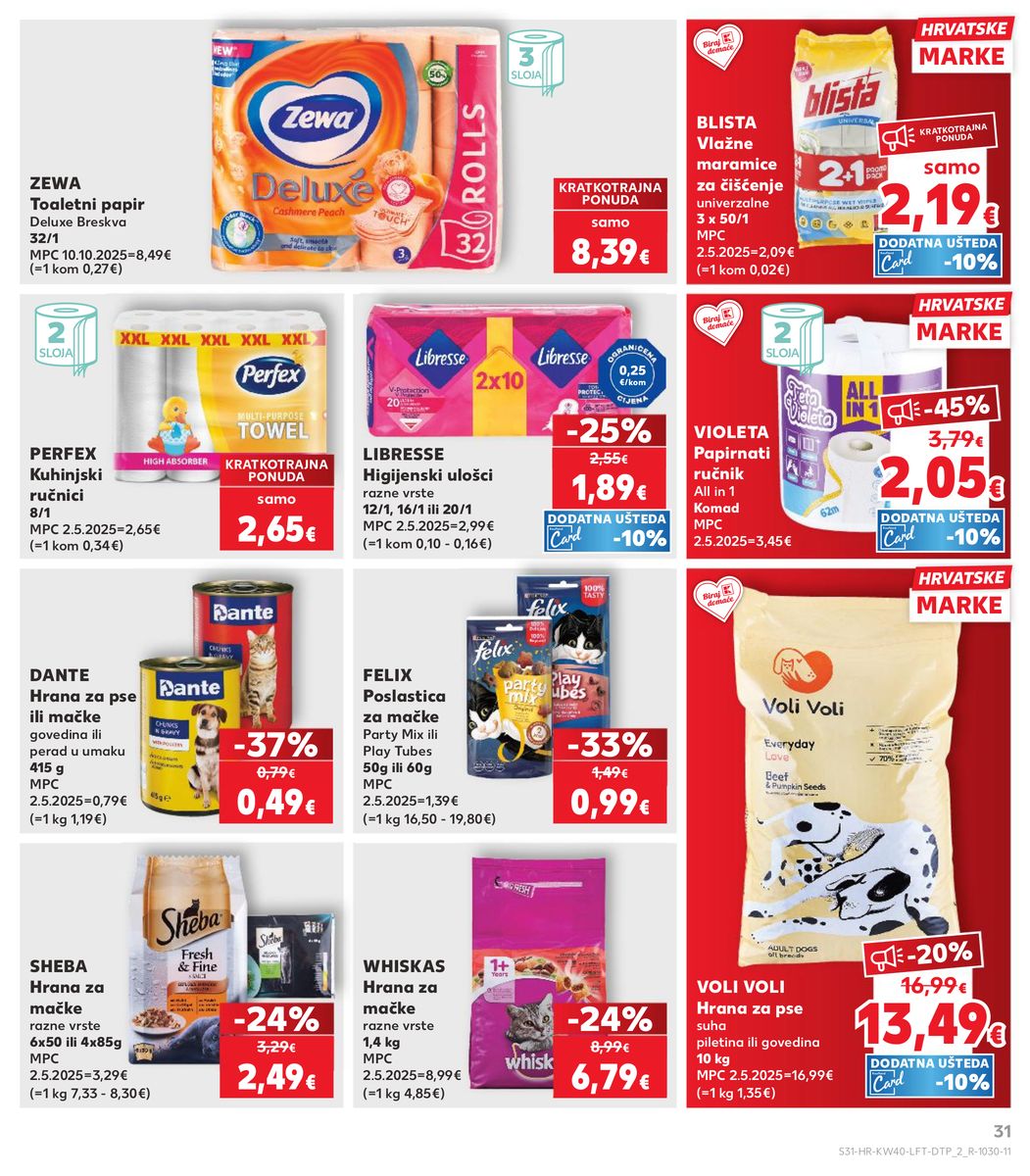 Kaufland catalog page 31 — 2026-09-30 to 2026-10-06