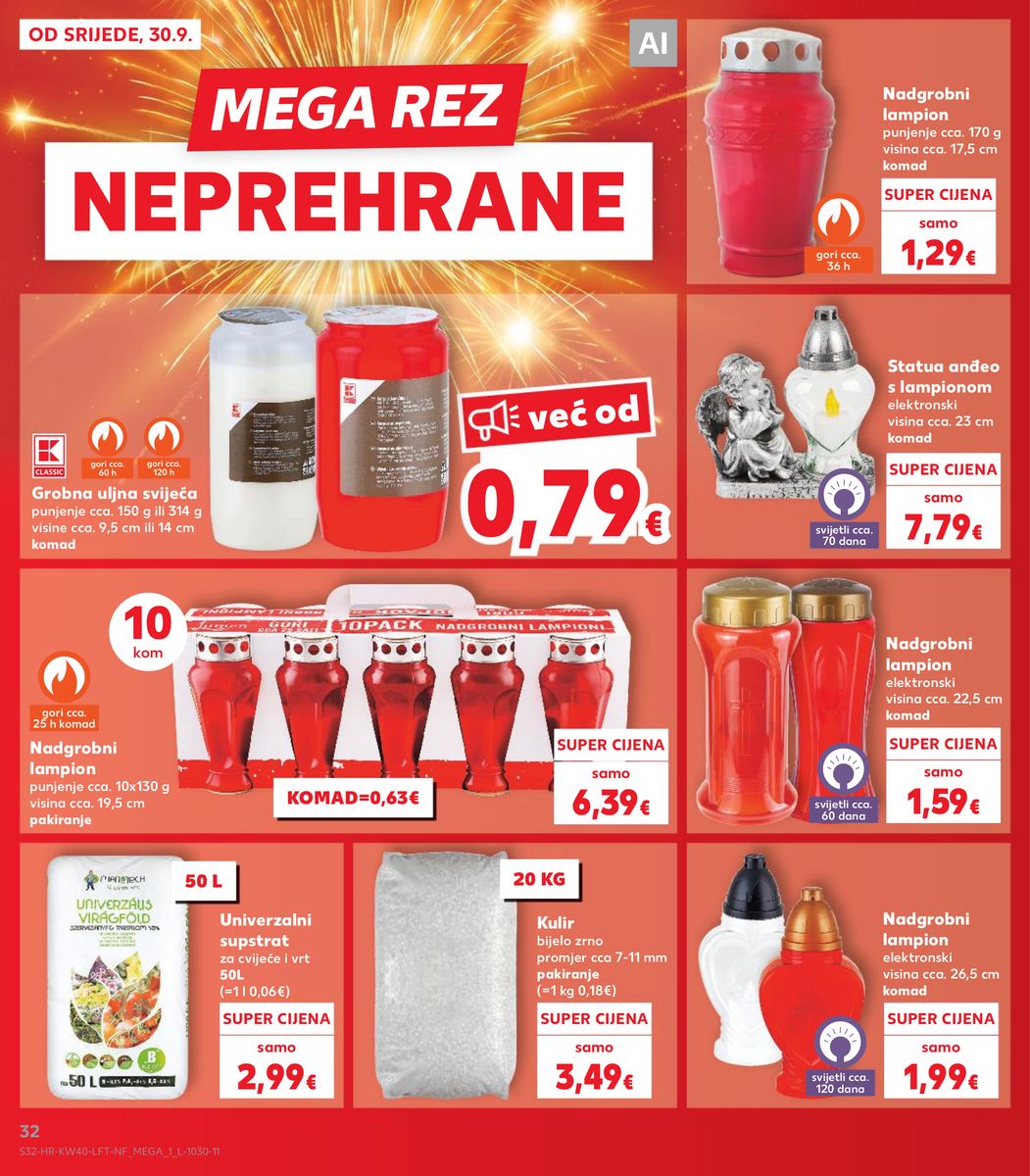 Kaufland catalog page 32 — 2026-09-30 to 2026-10-06