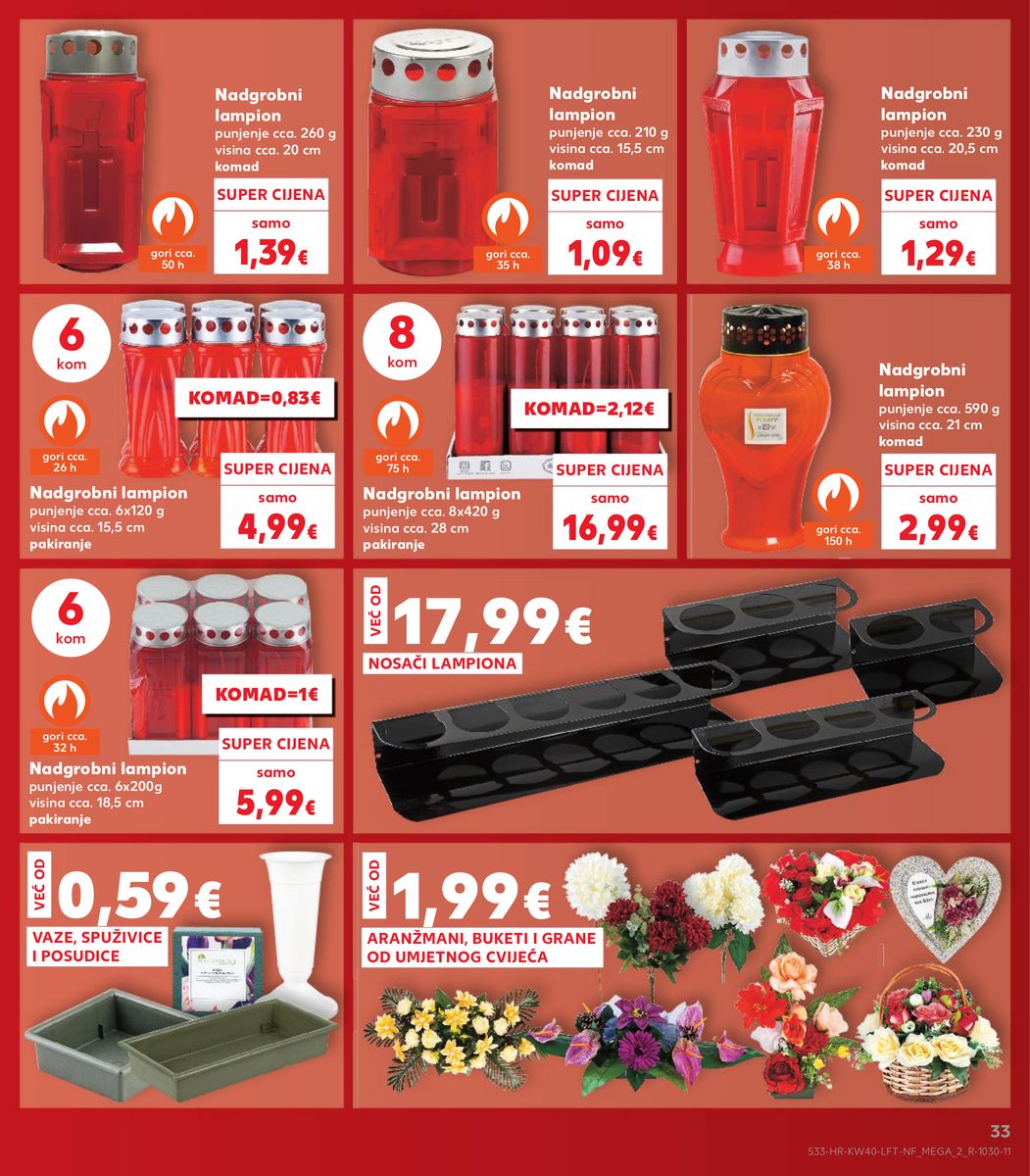 Kaufland catalog page 33 — 2026-09-30 to 2026-10-06
