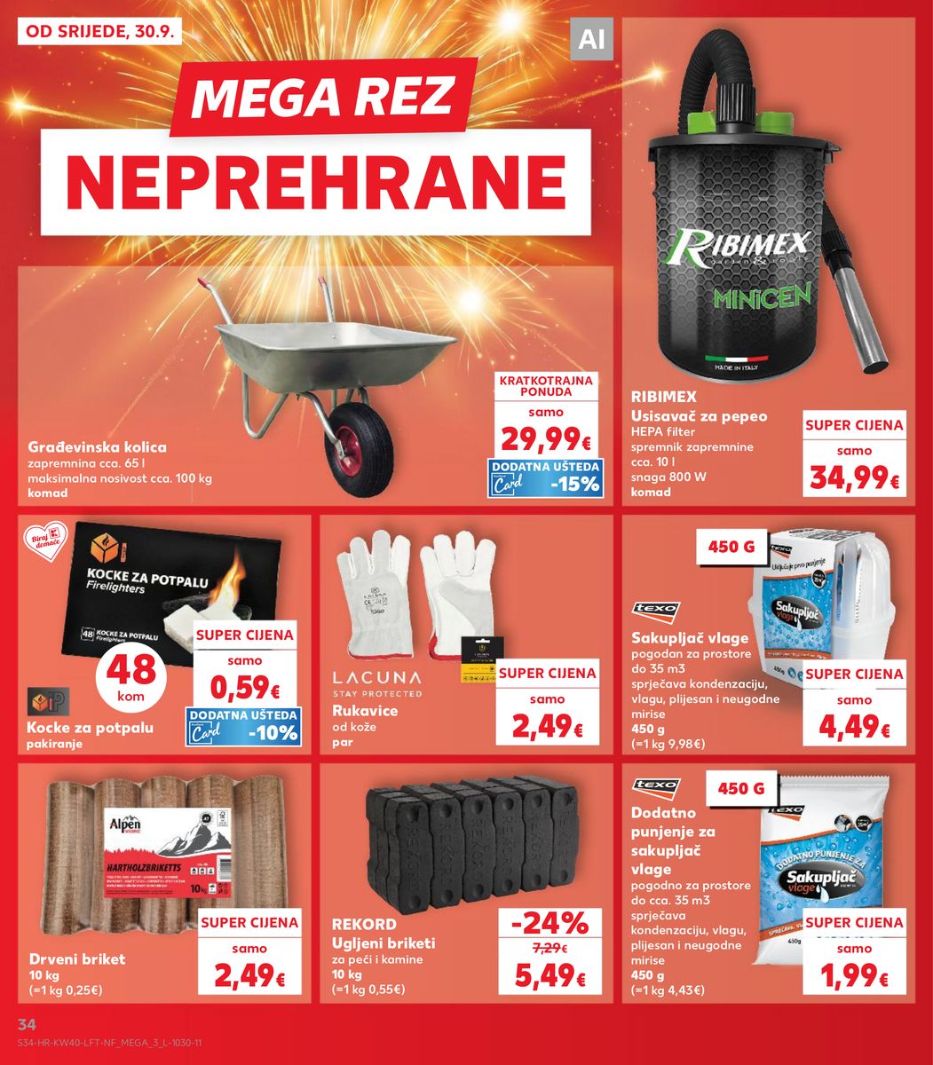 Kaufland catalog page 34 — 2026-09-30 to 2026-10-06