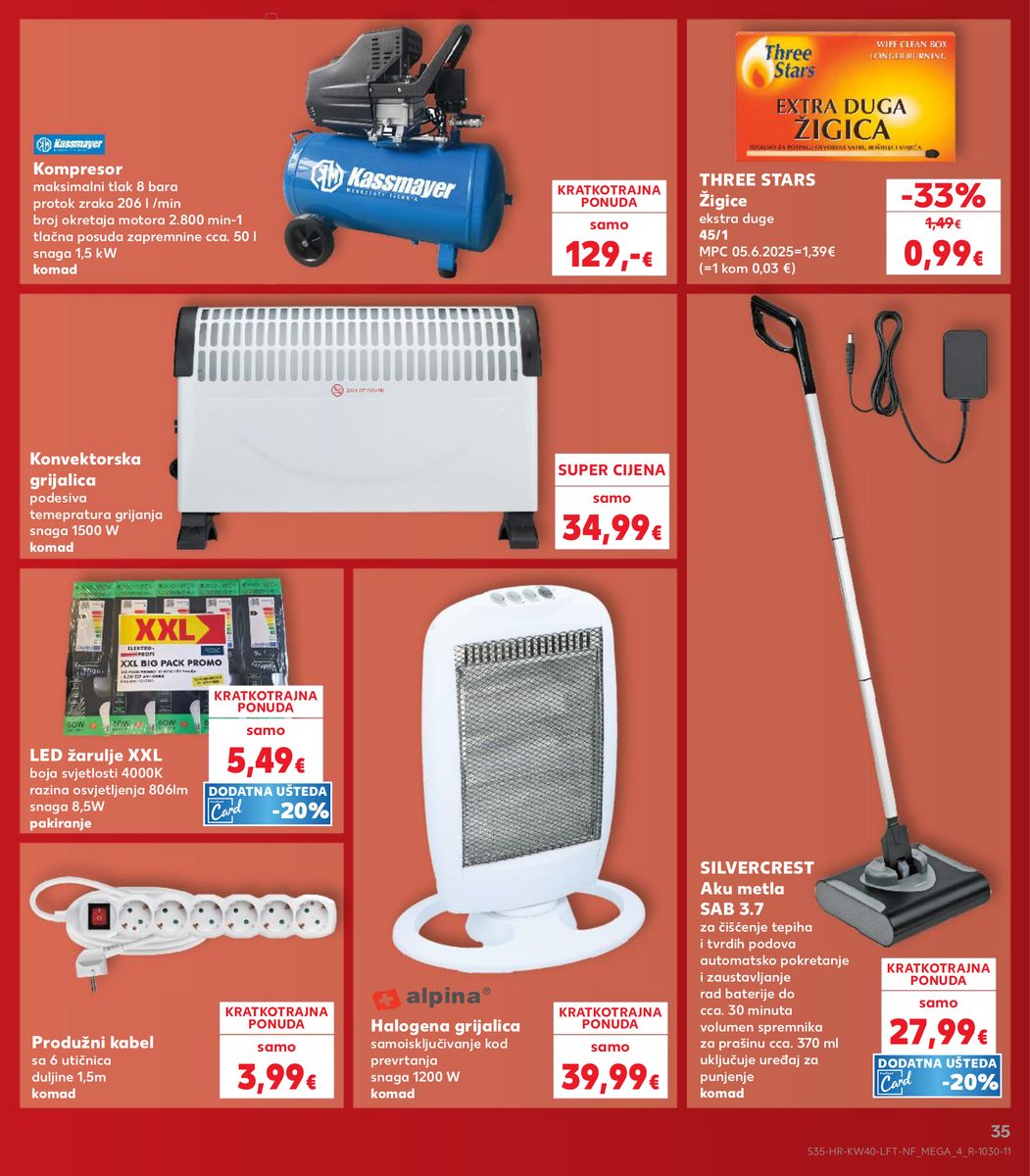 Kaufland catalog page 35 — 2026-09-30 to 2026-10-06