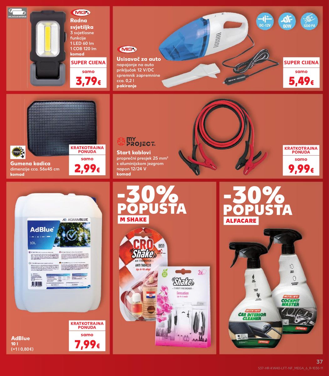 Kaufland catalog page 37 — 2026-09-30 to 2026-10-06