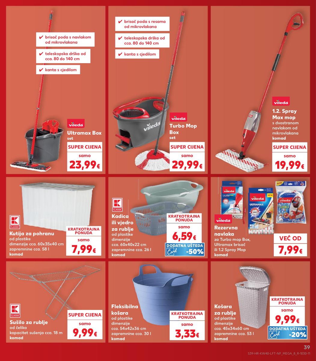 Kaufland catalog page 39 — 2026-09-30 to 2026-10-06