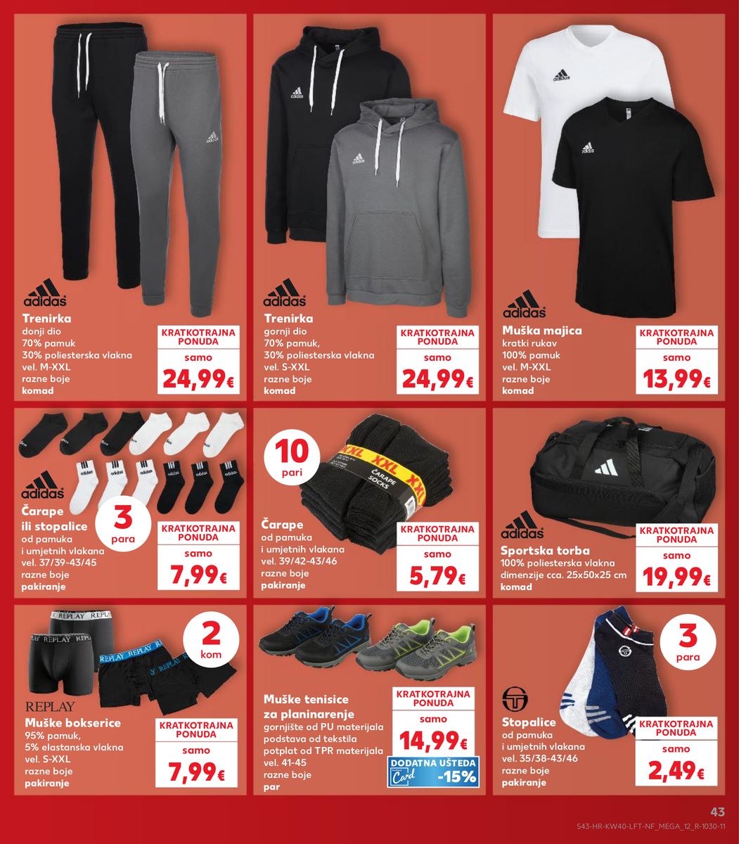 Kaufland catalog page 43 — 2026-09-30 to 2026-10-06