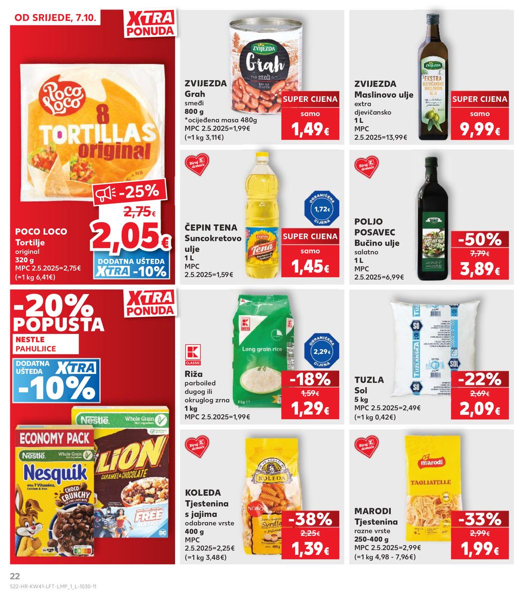 Kaufland catalog page 22 — 2026-10-07 to 2026-10-13