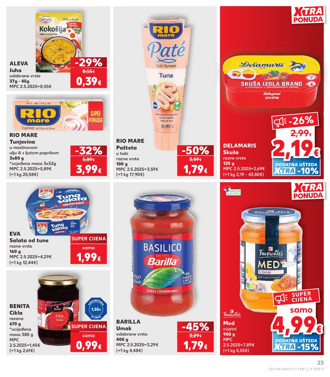 Kaufland catalog page 23 — 2026-10-07 to 2026-10-13