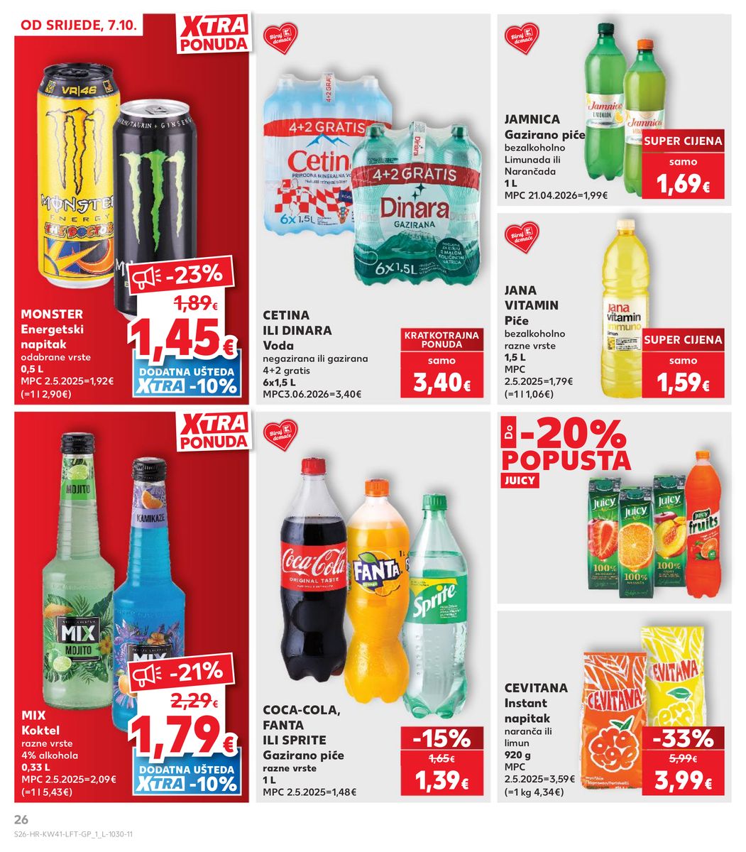 Kaufland catalog page 26 — 2026-10-07 to 2026-10-13