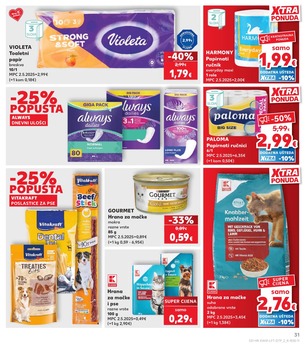 Kaufland catalog page 31 — 2026-10-07 to 2026-10-13