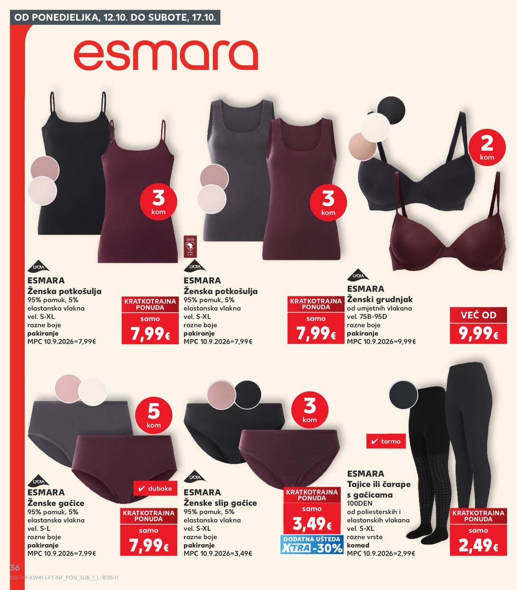 Kaufland catalog page 36 — 2026-10-07 to 2026-10-13