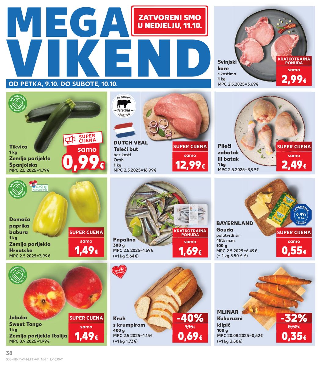 Kaufland catalog page 38 — 2026-10-07 to 2026-10-13
