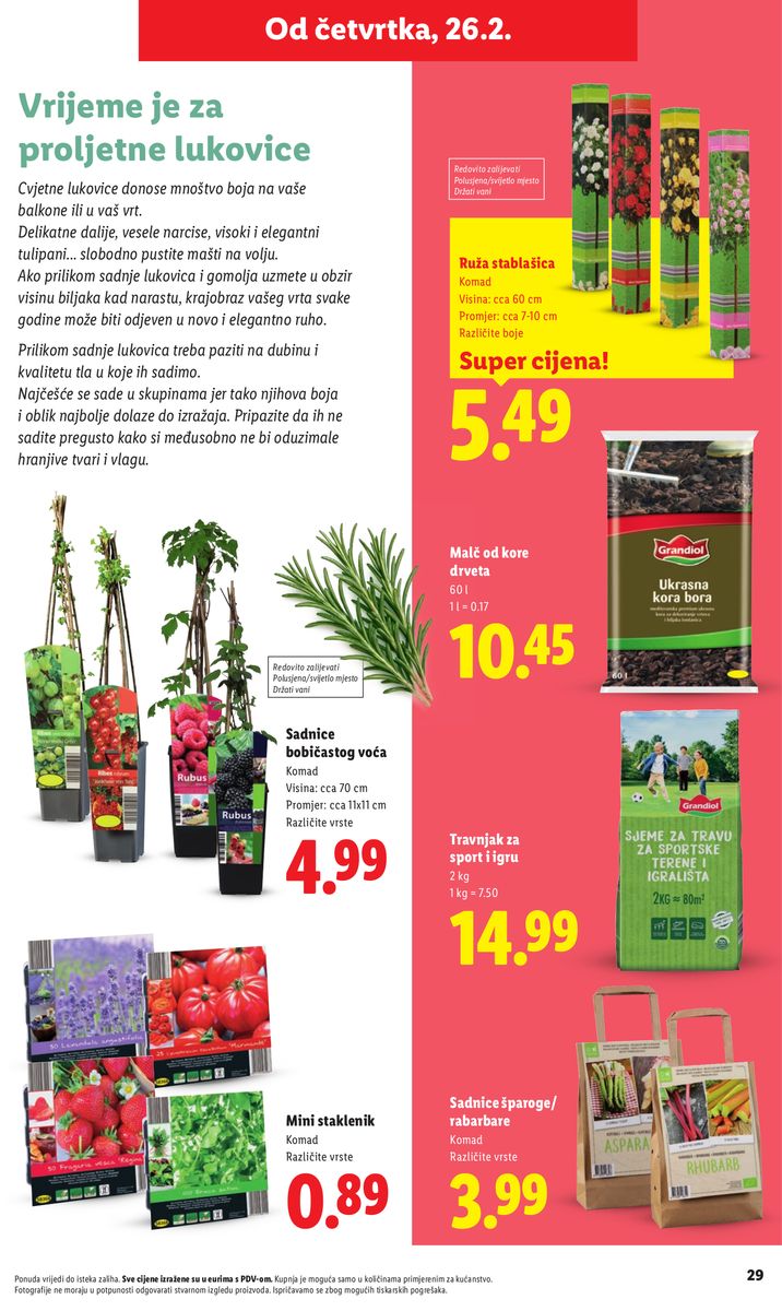 Lidl catalog page 29 — 2026-02-23 to 2026-07-01