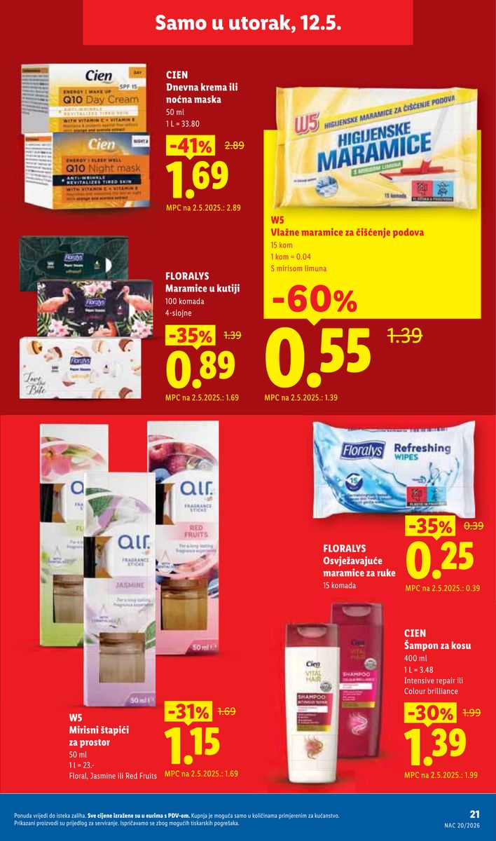Lidl catalog page 21 — 2026-05-11 to 2026-05-17