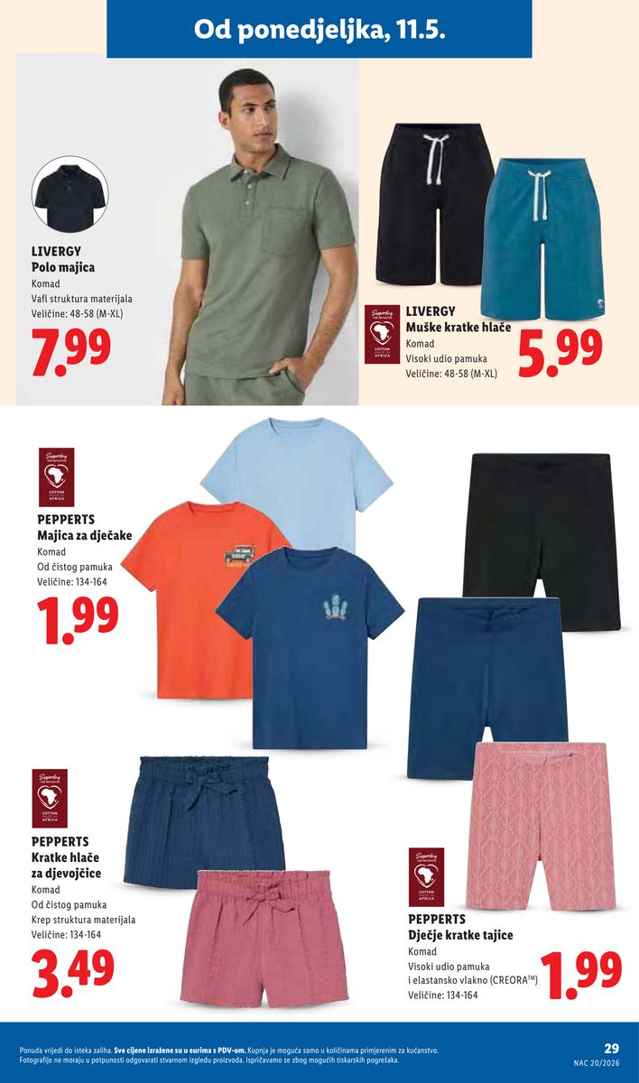 Lidl catalog page 29 — 2026-05-11 to 2026-05-17