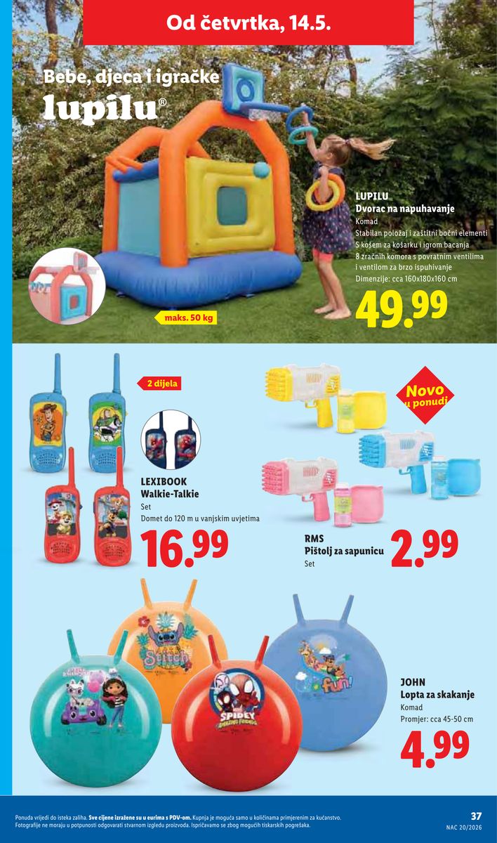 Lidl catalog page 37 — 2026-05-11 to 2026-05-17