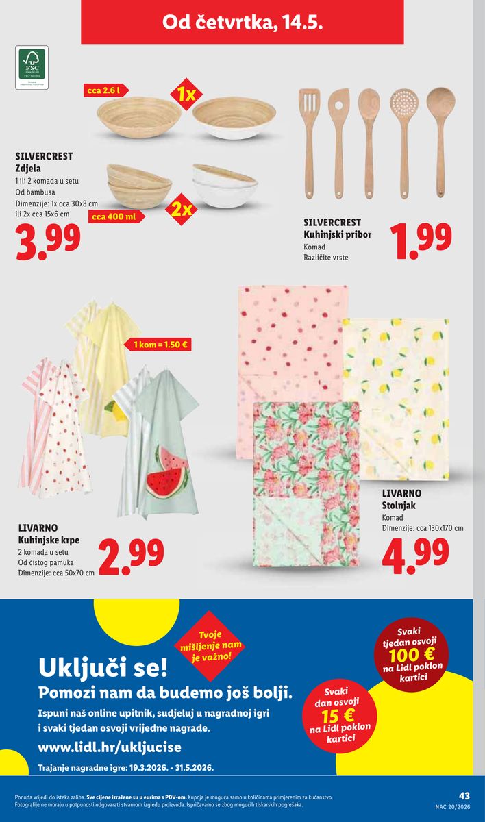 Lidl catalog page 43 — 2026-05-11 to 2026-05-17