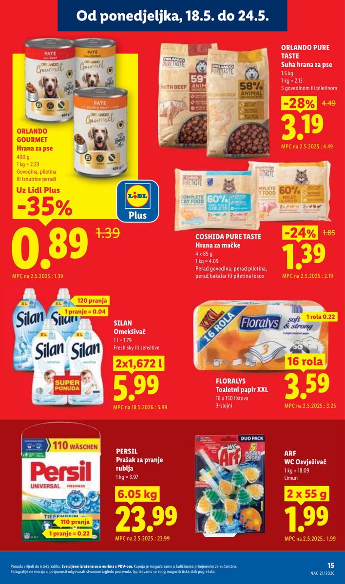 Lidl catalog page 15 — 2026-05-18 to 2026-05-24