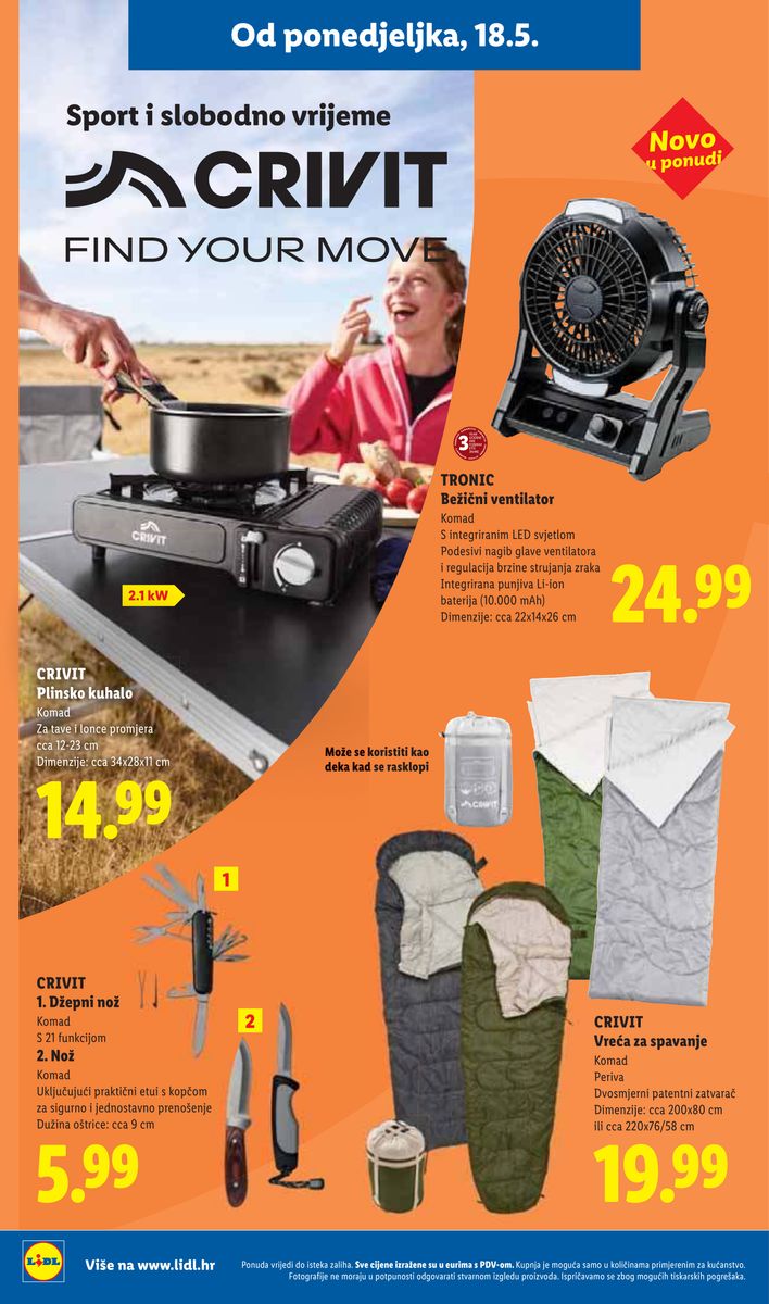 Lidl catalog page 22 — 2026-05-18 to 2026-05-24