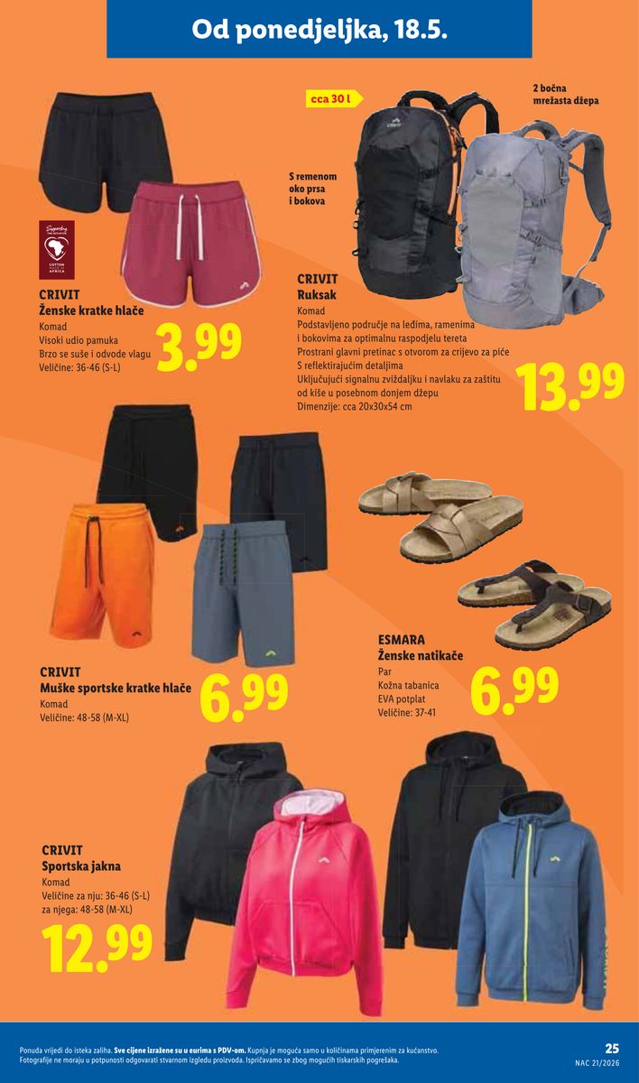 Lidl catalog page 25 — 2026-05-18 to 2026-05-24
