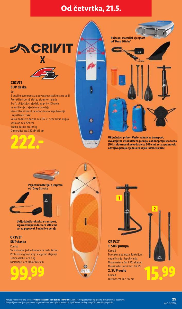 Lidl catalog page 29 — 2026-05-18 to 2026-05-24
