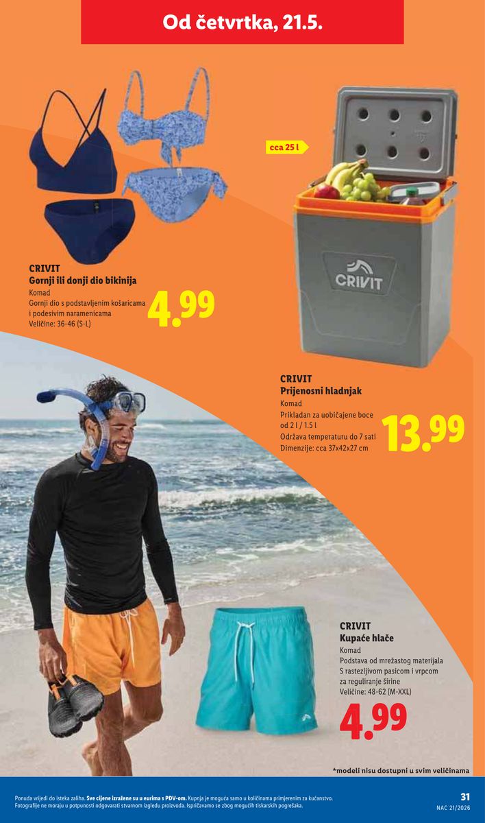 Lidl catalog page 31 — 2026-05-18 to 2026-05-24