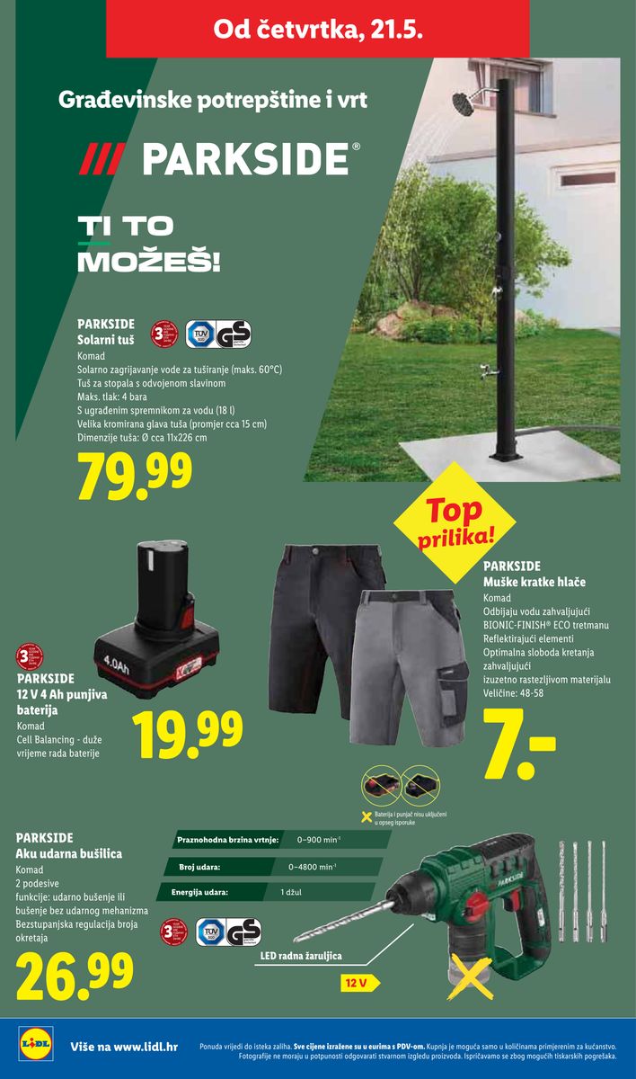 Lidl catalog page 38 — 2026-05-18 to 2026-05-24