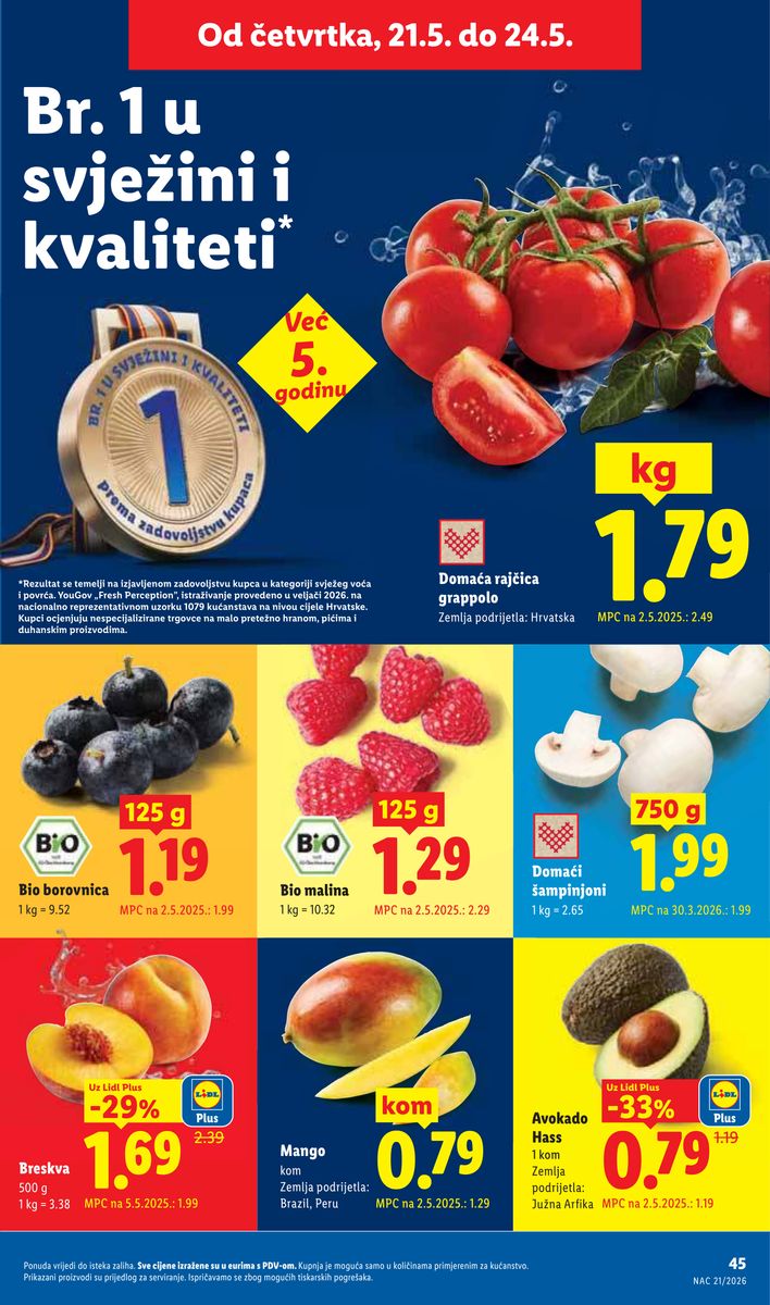 Lidl catalog page 45 — 2026-05-18 to 2026-05-24