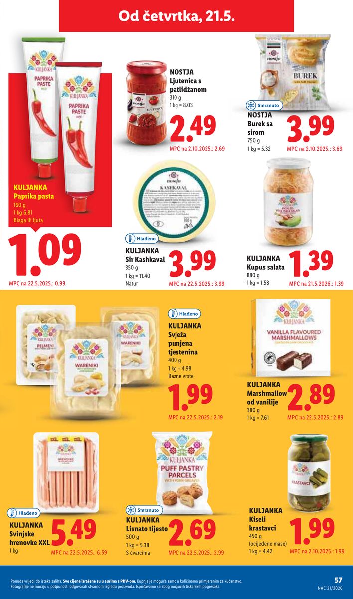 Lidl catalog page 57 — 2026-05-18 to 2026-05-24