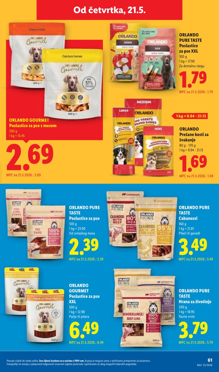 Lidl catalog page 61 — 2026-05-18 to 2026-05-24