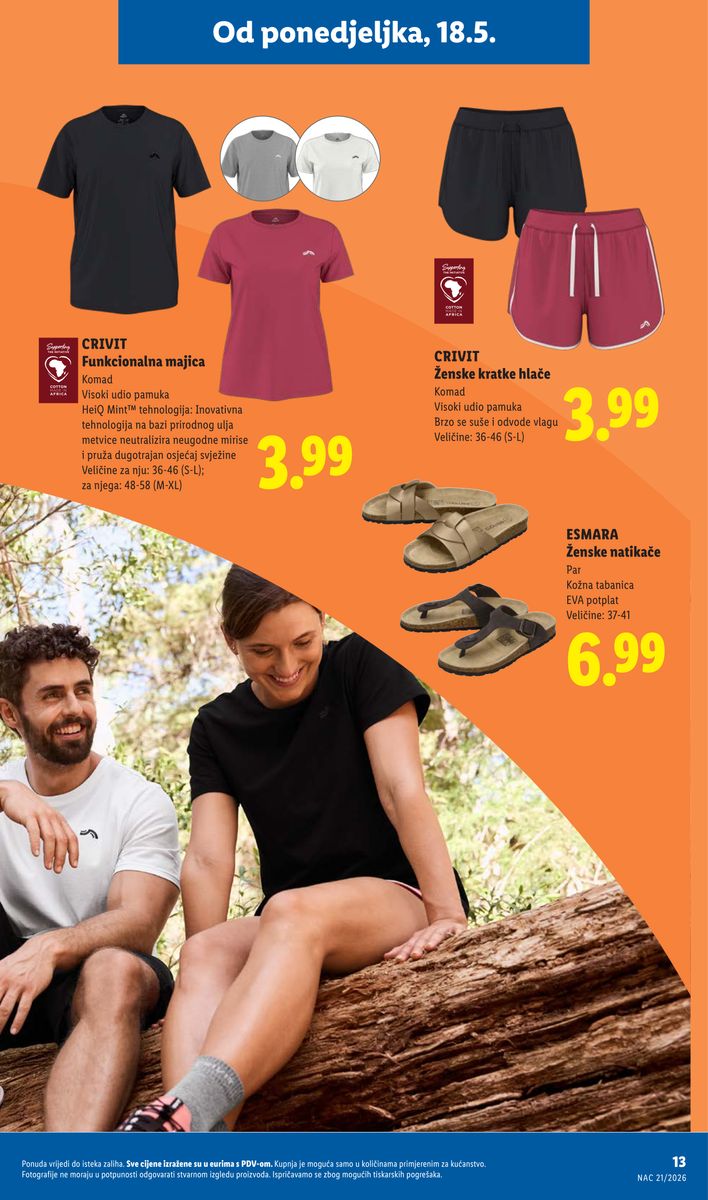 Lidl catalog page 13 — 2026-05-18 to 2026-08-31