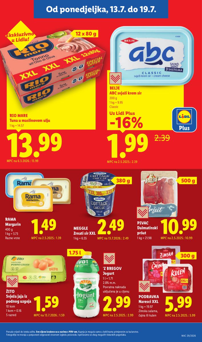 Lidl catalog page 9 — 2026-07-13 to 2026-07-19
