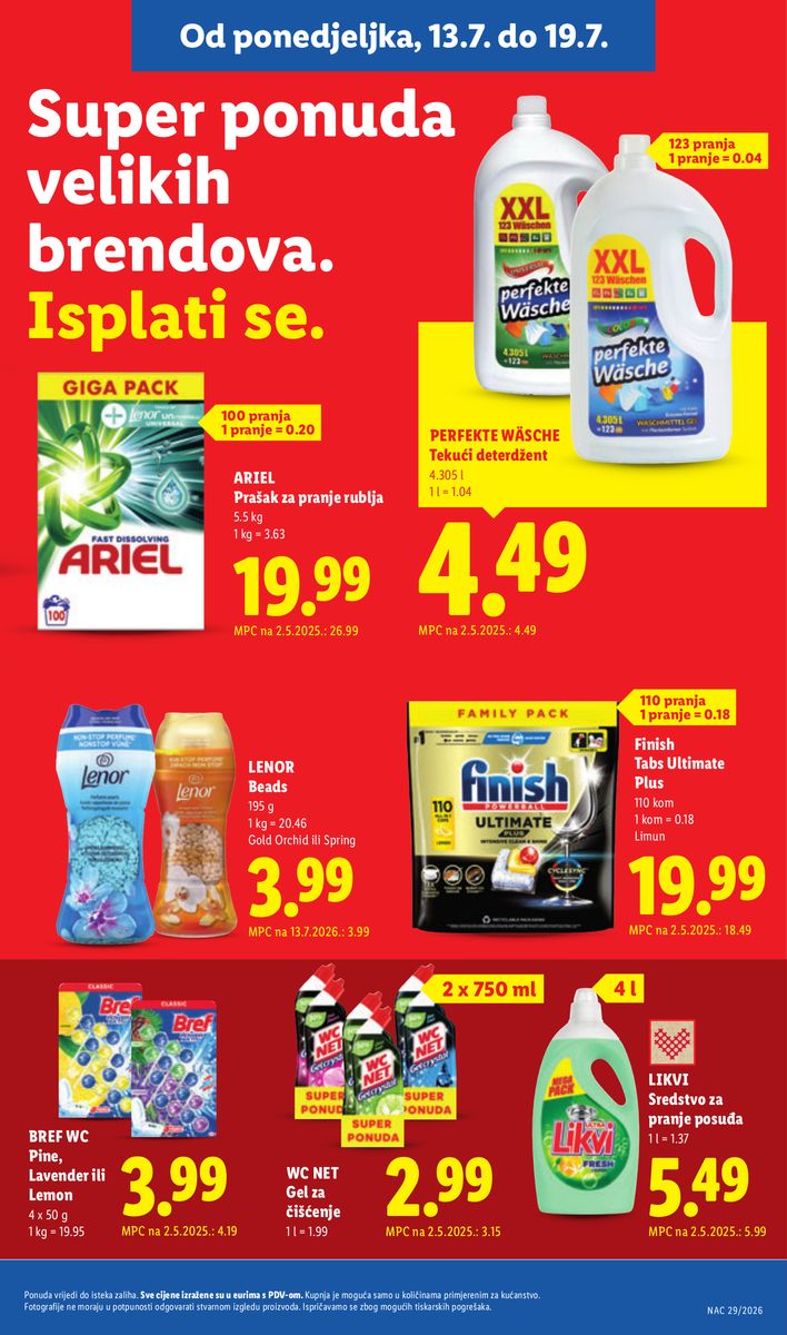 Lidl catalog page 19 — 2026-07-13 to 2026-07-19