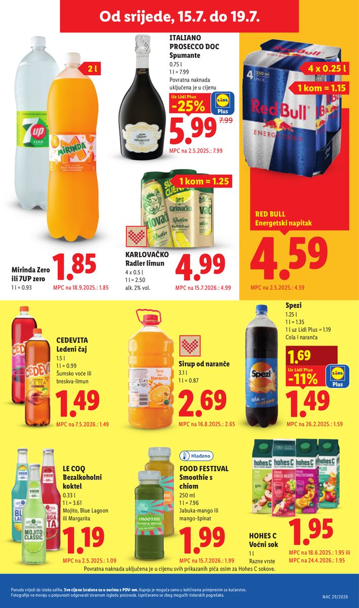 Lidl catalog page 61 — 2026-07-13 to 2026-07-19