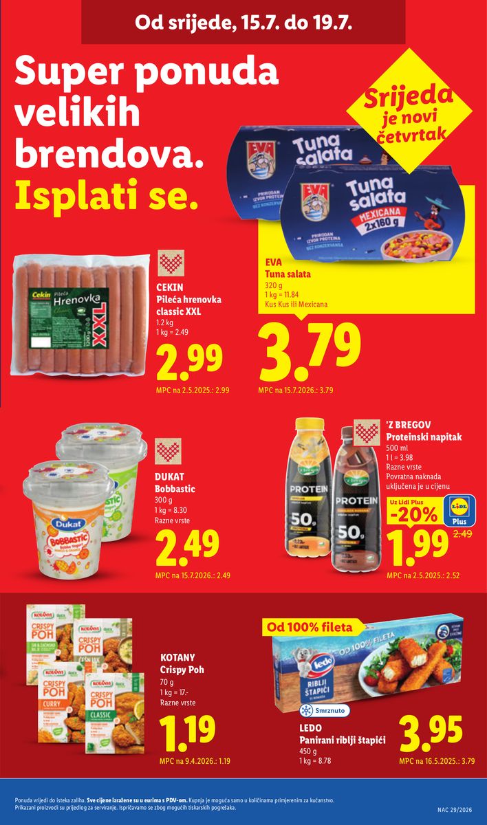 Lidl catalog page 63 — 2026-07-13 to 2026-07-19