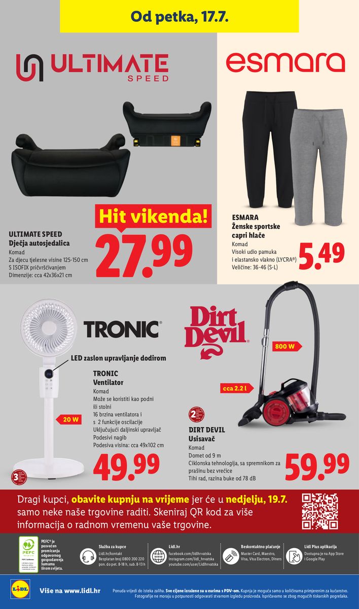 Lidl catalog page 72 — 2026-07-13 to 2026-07-19