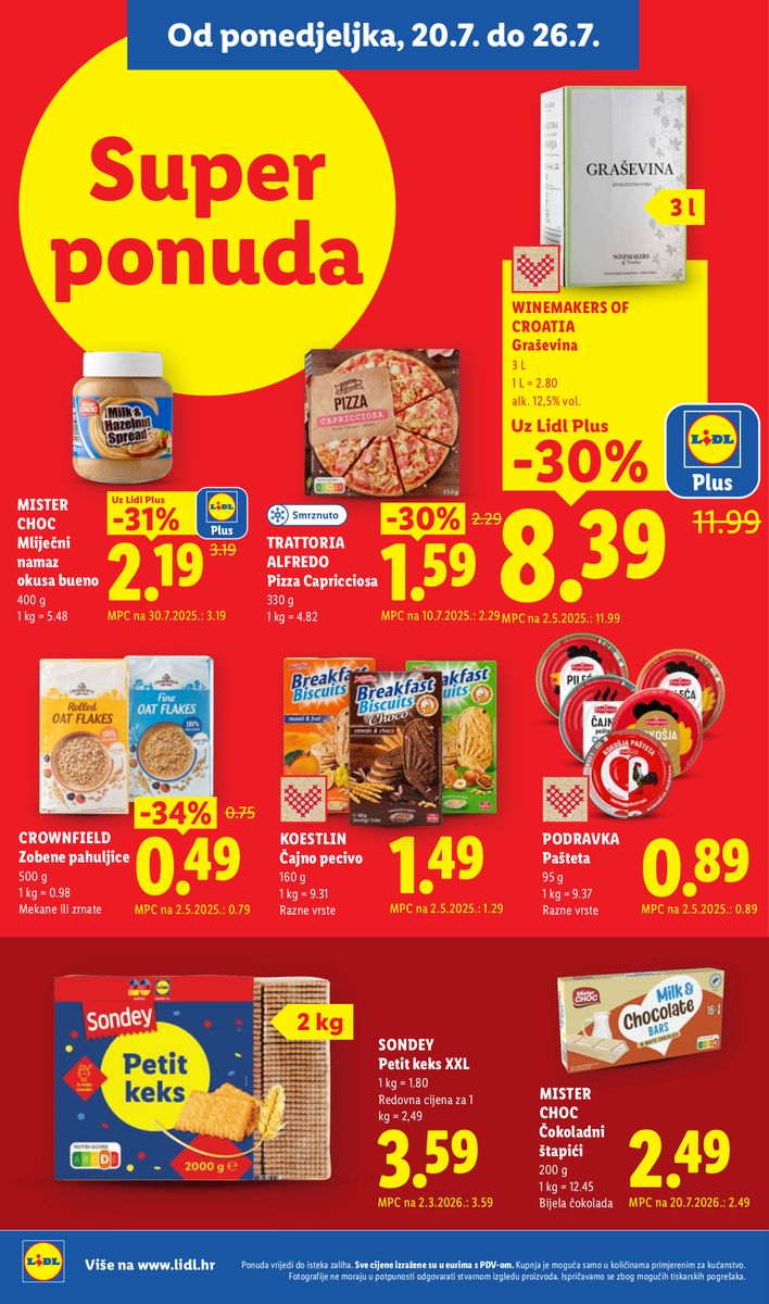 Lidl catalog page 6 — 2026-07-20 to 2026-07-26