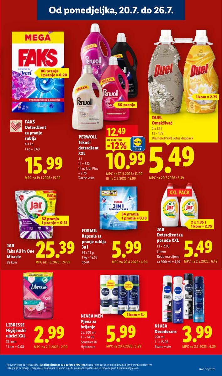 Lidl catalog page 23 — 2026-07-20 to 2026-07-26