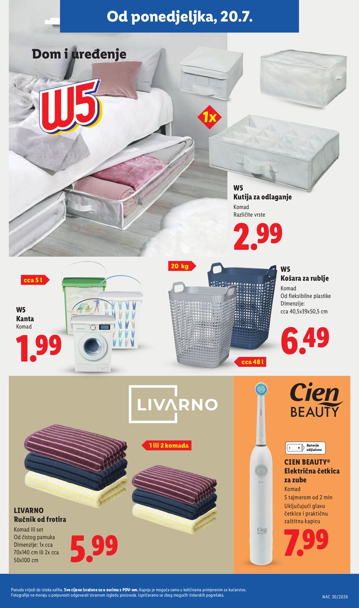 Lidl catalog page 33 — 2026-07-20 to 2026-07-26